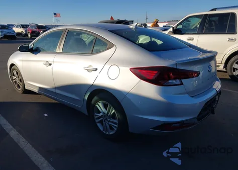 2019 Hyundai Elantra Sel from USA, damaged, VIN 5NPD84LF4KH408315